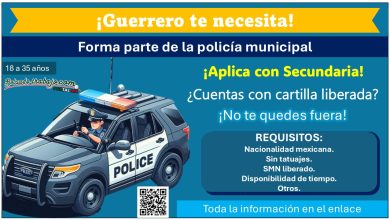 ¿Interesado en la carrera policial? Únete a la convocatoria de reclutamiento en Guerrero, conoce el municipio que está reclutando con estudios mínimos de Secundaria y hasta 35 años