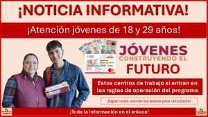 Jóvenes Construyendo el Futuro: Estos centros de trabajo si entran en las reglas de operación del programa