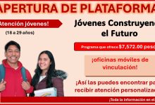 Jóvenes Construyendo el Futuro abre oficinas móviles de vinculación ¡Así las puedes encontrar para recibir atención personalizada!