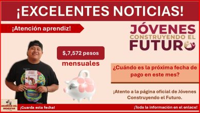 Jóvenes Construyendo el Futuro – ¿Cuándo es la próxima fecha de pago en este mes?