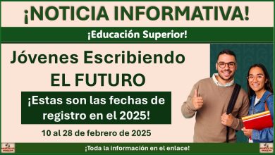 Jóvenes Escribiendo el Futuro - ¡Estas son las fechas de registro en el 2025!