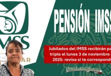 Jubilados del IMSS recibirán pago triple el lunes 3 de noviembre de 2025: revisa si te corresponde