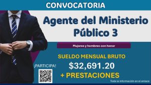 LA FGE de Tamaulipas está ofreciendo un sueldo de $32,691.20 para el perfil de Agente del Ministerio Público 3 ¡Revisa los requisitos para aplicar!