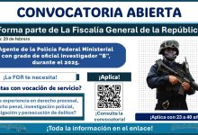 La Fiscalía General de la República mantiene abierta la convocatoria de Oficial Investigador “B” ¡Estos son los requisitos para aplicar!