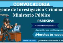 La Fiscalía General del Estado de Morelos emite su convocatoria para Agente de Investigación Criminal (33 vacantes) y Ministerio Público - ¡Oportunidad para exmilitares y exactivos! Aquí te brindamos toda la información