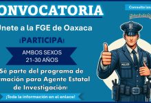 La Fiscalía General del Estado de Oaxaca abre convocatoria para unirse al programa de formación académica como agente estatal de investigación, aquí toda la información