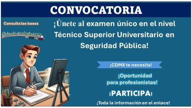 La Secretaría de Seguridad Ciudadana invita de forma gratuita a la capacitación para presentar el examen único en el nivel Técnico Superior Universitario en Seguridad Pública, aquí todos los detalles