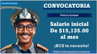 La Secretaría de Seguridad Pública de Baja California Sur emite su convocatoria de reclutamiento con salario superior a los $15,000.00 para la Policía Estatal 2024 – Conoce las bases de participación