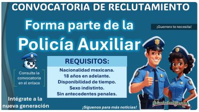 La Secretaría de Seguridad Pública de Guerrero invita a formar parte de su policía auxiliar ¡Oportunidad para hombres y mujeres!