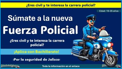 La Secretaría de Seguridad Pública de Jalisco está invitando a ser parte de su policía estatal de caminos ¡Conoce los requisitos y documentos!