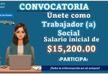 La Secretaría de Seguridad Pública está reclutando trabajador (a) social, conoce más acerca del municipio que está ofreciendo hasta $15,200.00 mensuales libres