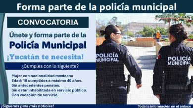 La Seguridad Pública Municipal de Izamal, Yucatán está invitando a mujeres a formar parte de su policía municipal ¡Estos son los requisitos para aplicar!