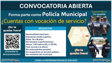 La policía municipal de Ixtapaluca, Estado de México ha lanzado su convocatoria de reclutamiento, conoce los requisitos y documentos solicitados por ese municipio