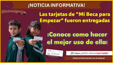 Las tarjetas de “Mi Beca para Empezar” fueron entregadas – ¡Conoce como hacer el mejor uso de ella!