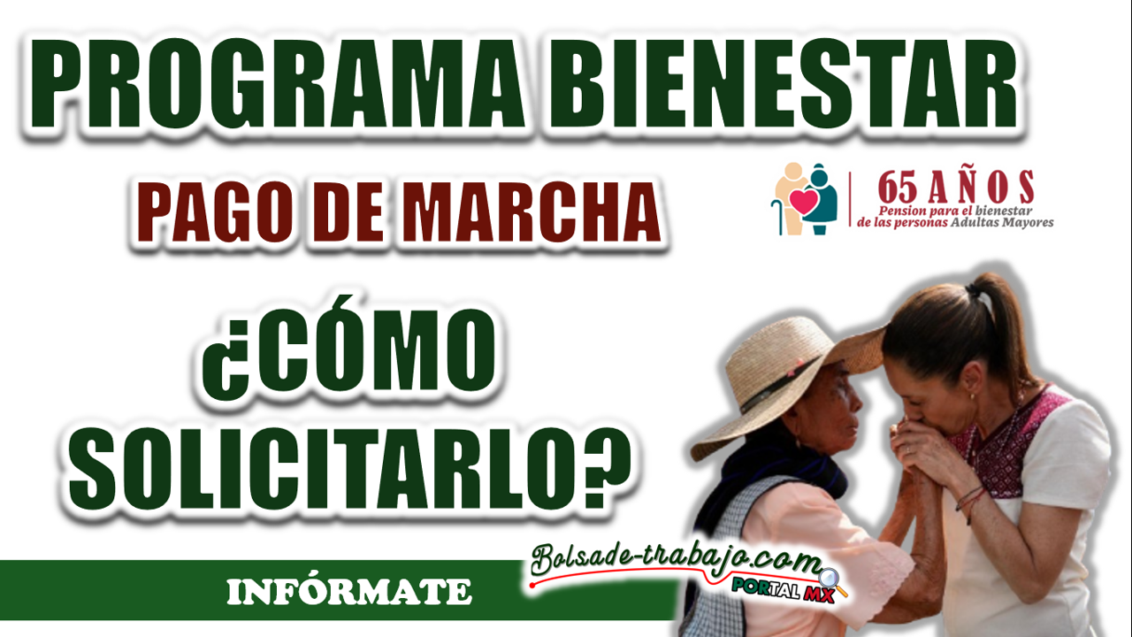 PROGRAMA BIENESTAR|  ¿YA SABES COMO SOLICITAR EL PAGO DE MARCHA Y PARA QUÉ ES?