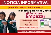 Mi Beca para Empezar: Cuenta Llave CDMX y Obtén Más ¡Así las puedes distinguir!