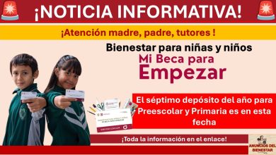 Mi Beca para Empezar: El séptimo depósito del año para Preescolar y Primaria es en esta fecha