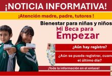 Mi Beca para Empezar ¿Hay registro, aún se puede registrar, cuando es el último día?