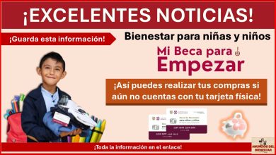 Mi Beca para Empezar - ¡Así puedes realizar tus compras si aún no cuentas con tu tarjeta física!