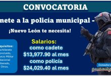 Monterrey, nuevo león lanza convocatoria de reclutamiento para Policía – hombres y mujeres con Bachillerato participan, conoce todos los detalles y gana hasta $39,043.00