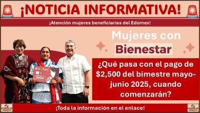 Mujeres con Bienestar Edomex: ¿Qué pasa con el pago de $2,500 del bimestre mayo-junio 2025, cuando comenzarán?