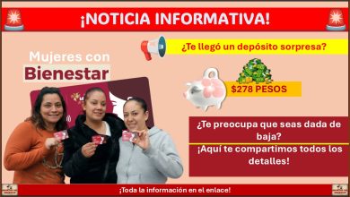 Mujeres con Bienestar Edomex ¿Recibiste un depósito con la referencia de asignación en línea, te preocupa que seas dada de baja? ¡Aquí te compartimos todos los detalles!