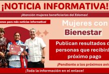 Mujeres con Bienestar: Publican resultados de personas que recibirán próximo pago