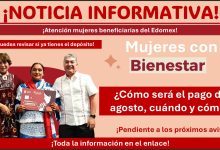 Mujeres con Bienestar en agosto 2025: ¿Cómo será el pago, cuándo y cómo?