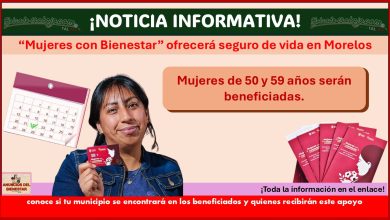 “Mujeres con Bienestar” programa que ofrecerá seguro de vida en Morelos, conoce si tu municipio se encontrará en los beneficiados y quienes recibirán este apoyo