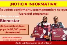 Mujeres con Bienestar ¡Así puedes confirmar tu permanencia para poder seguir recibiendo el apoyo de $2,500 pesos bimestrales!