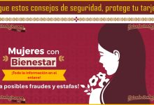 Mujeres con Bienestar - ¡Sigue estos consejos de seguridad, protege tu tarjeta!