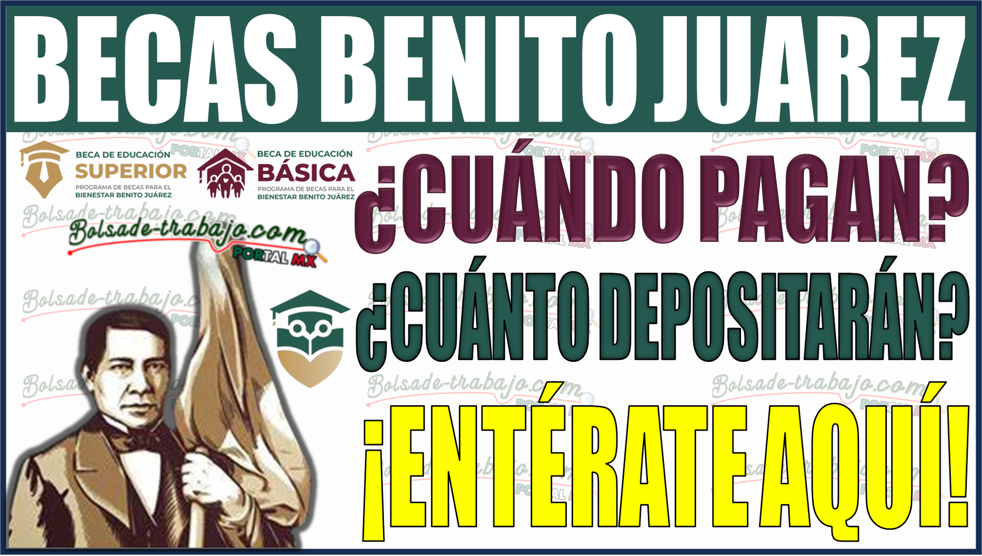 ¡No te Pierdas! ¿Cuándo pagan la Beca Benito Juárez y cuánto depositarán después de las elecciones 2024?