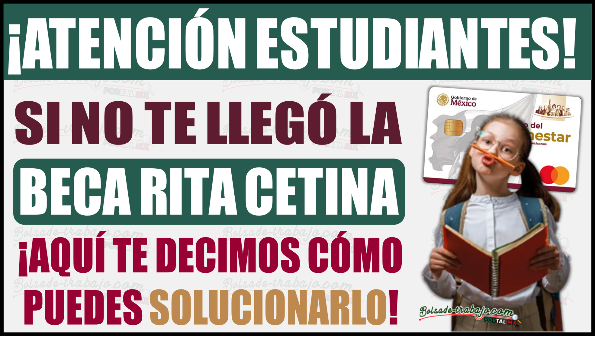 ¿No te llegó la Beca Rita Cetina en mayo? Esto puedes hacer para solucionarlo 1 ¿No te llegó la Beca Rita Cetina en mayo? Esto puedes hacer para solucionarlo