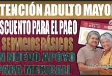 Nuevo apoyo para Adultos Mayores con tarjeta INAPAM para pagar servicios básicos en Mexicali