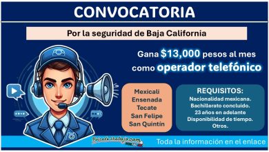 Oportunidad de empleo en Baja California - Gana $13,000 pesos al mes como operador telefónico ¡Así puedes aplicar!