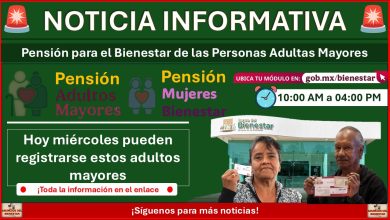 Pensión Adulto Mayor y Pensión Mujeres Bienestar: Hoy miércoles pueden registrarse estos adultos mayores ¡Lleva estos documentos!