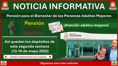 Pensión Adultos Mayores: Así quedan los depósitos de esta segunda semana (12-16 de mayo 2025)
