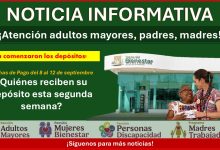 Pensión Bienestar: Fechas de Pago del 8 al 12 de septiembre ¿Quiénes reciben su depósito esta segunda semana?
