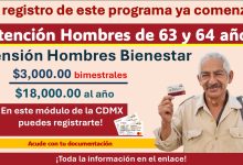 Pensión Hombres Bienestar: ¡En este módulo de la CDMX puedes registrarte!