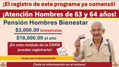 Pensión Hombres Bienestar: ¡En este módulo de la CDMX puedes registrarte!