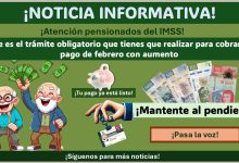 Pensión IMSS: Este es el trámite obligatorio que tienes que realizar para cobrar tu pago de febrero con aumento ¡Toma nota!