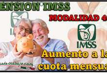 Pension IMSS M40: Â¿De cuanto sera el aumento a la cuota mensual en el 2024?