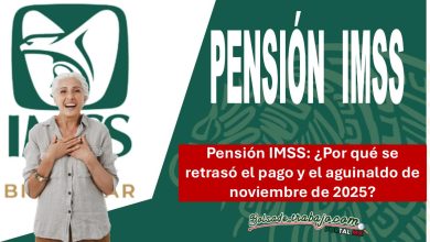 Pensión IMSS: ¿Por qué se retrasó el pago y el aguinaldo de noviembre de 2025?