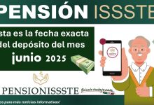 Pensión ISSSTE: Esta es la fecha exacta del depósito del mes junio 2025 