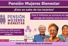 Pensión Mujeres Bienestar: Casi 2 millones se sumaron en agosto; entrega de tarjetas será en octubre ¡Esto se sabe de las tarjetas!