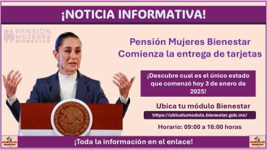 Pensión Mujeres Bienestar: Comienza la entrega de tarjetas ¡Este es el único estado que comenzó hoy 3 de enero de 2025!