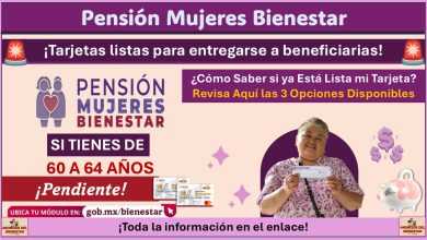 Pensión Mujeres Bienestar: ¿Cómo Saber si ya Está Lista mi Tarjeta? Revisa Aquí las 3 Opciones Disponibles