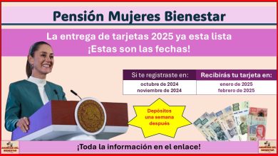 Pensión Mujeres Bienestar – La entrega de tarjetas 2025 ya esta lista ¡Estas son las fechas!