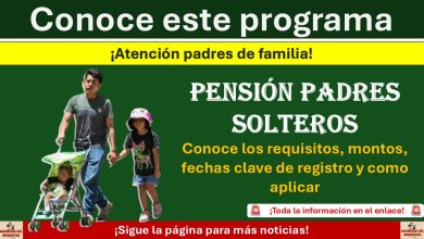Pensión Padres Solteros 2025: Requisitos, montos, fechas clave de registro y como aplicar