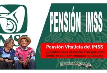 Pensión Vitalicia del IMSS: ¿Cuántos años necesitas trabajar para jubilarte con 850 semanas cotizadas?